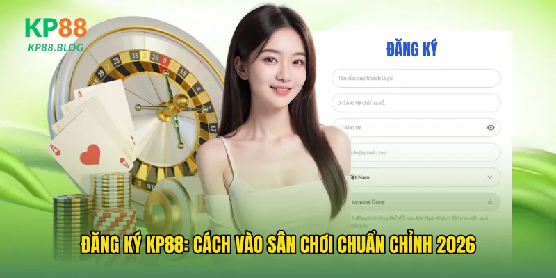 Đăng ký kp88: Cách vào sân chơi chuẩn chỉnh 2026
